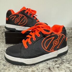 Heelys Black and Orange Kids Shoes
